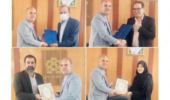 برگزاری آیین تکریم و معارفه ی معاونین پژوهشی و آموزشی دانشکده علوم اجتماعی