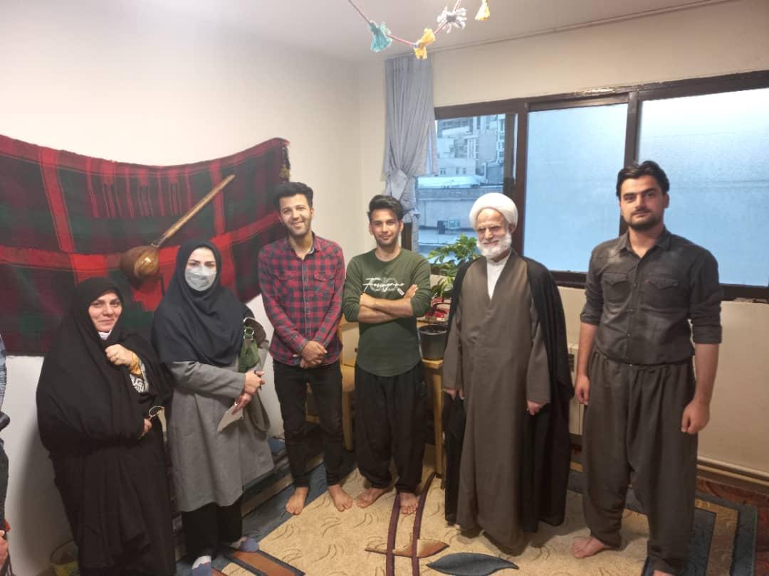بازدید نماینده نهاد مقام معظم رهبری ، معاونت آموزشی و مسئول امور دانشجویی دانشکده از خوابگاه شهید ورامینی