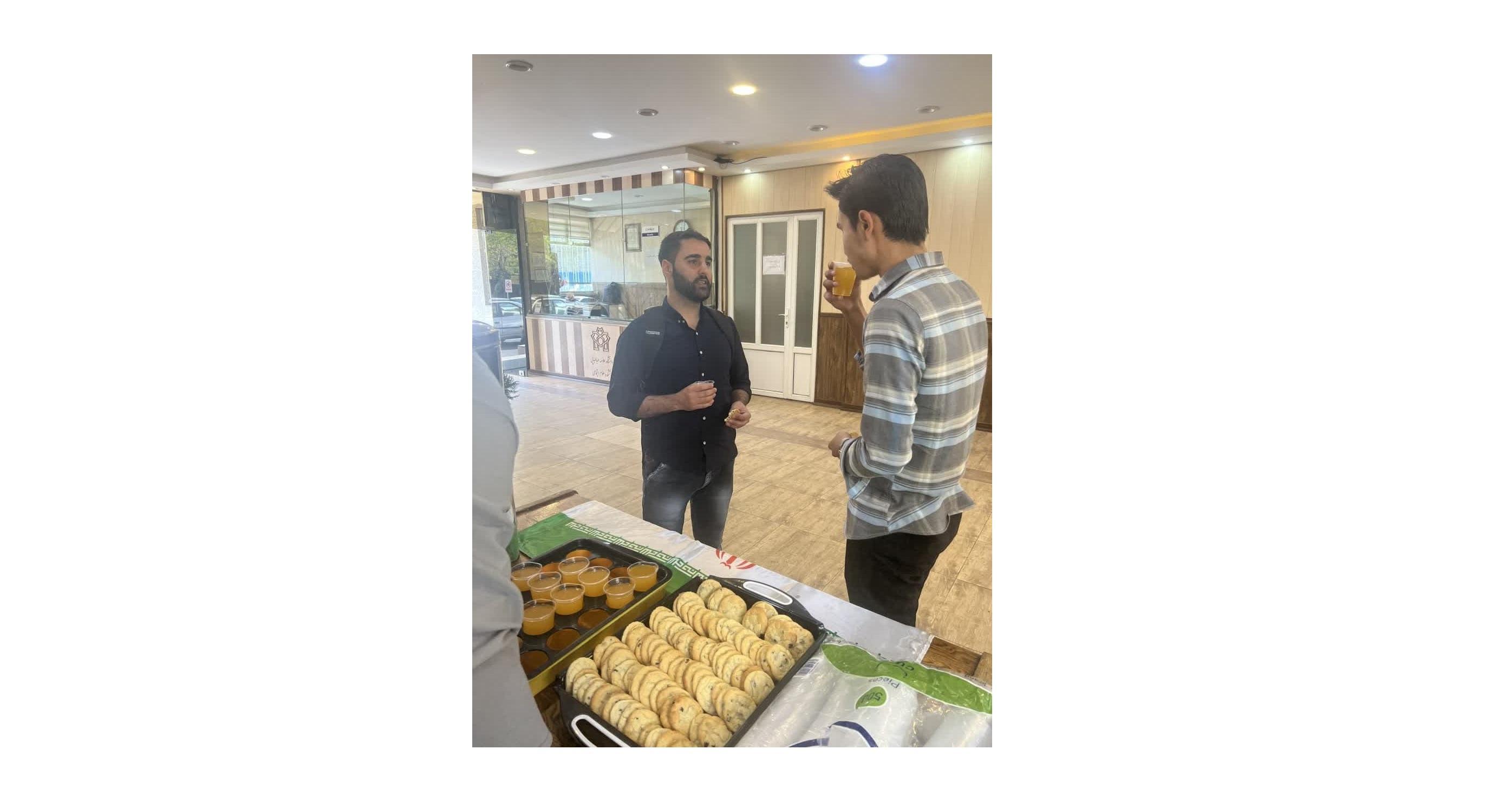 جشن دانشجویان و اعضای دانشکده علوم اجتماعی در حمایت از مجاهدت سربازان سپاه اسلام در پاسخ به رژیم صهیونیستی